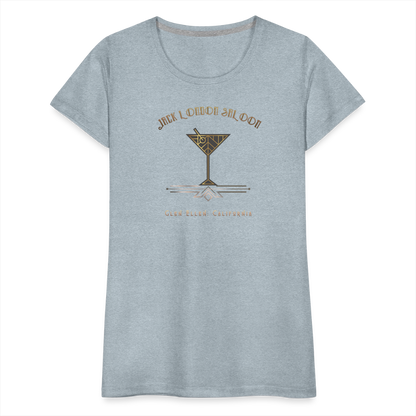 SALOON DECO COCKTAILS Women's Hoodie - heather ice blue