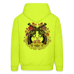 California Cowgirl Men’s Hoodie - safety green