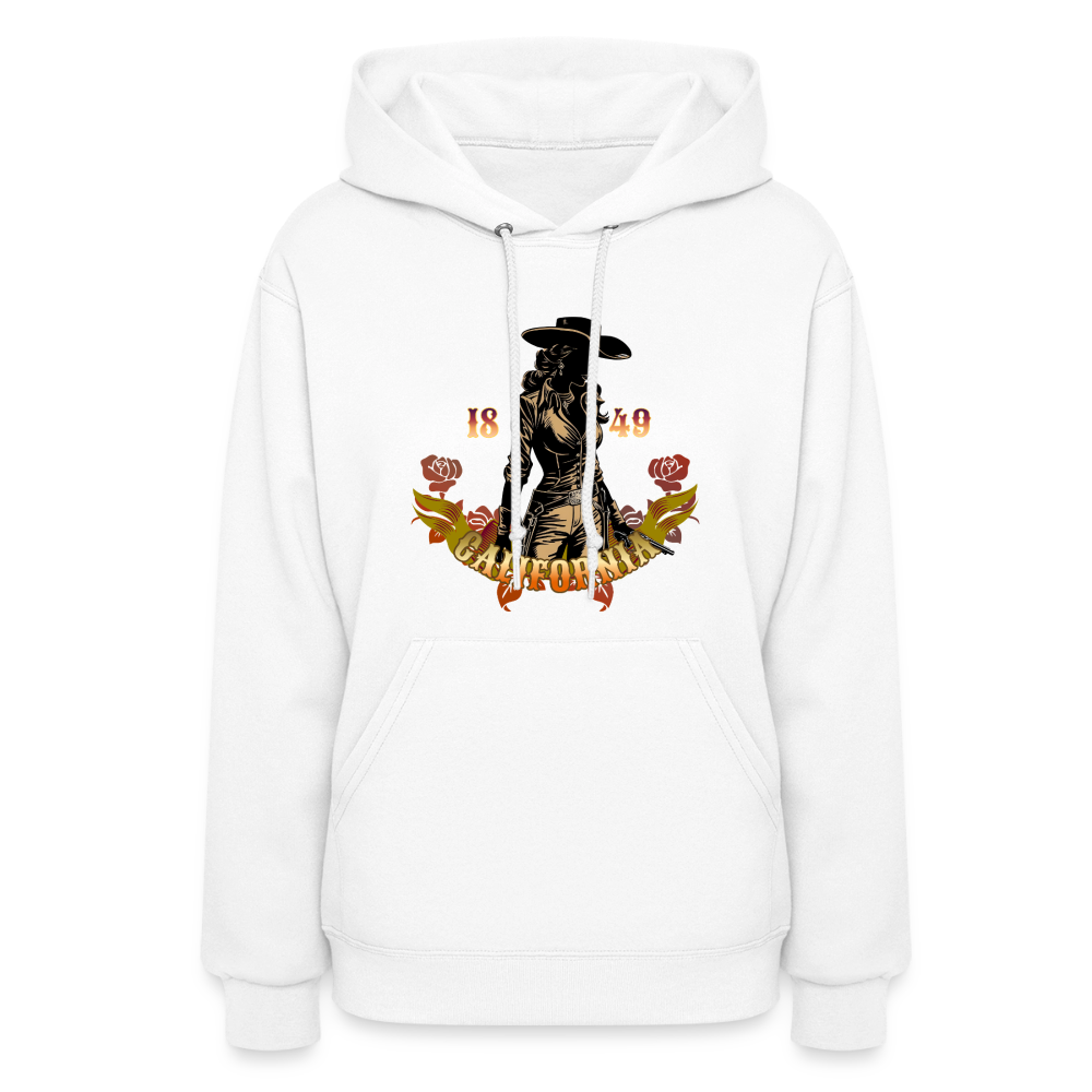 Vintage Outlaw Women's Hoodie - white