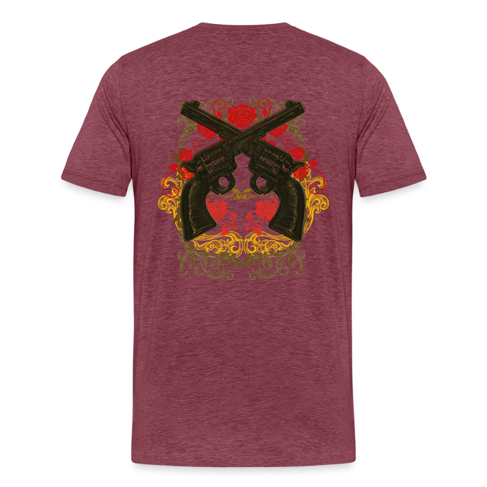 Men's Premium T-Shirt - heather burgundy