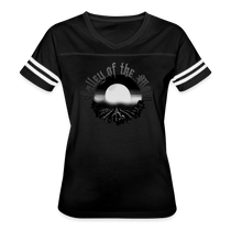 Valley of the Moon Misty Women’s Vintage Sport T-Shirt - black/white