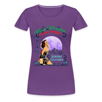 MOON MOUNTAIN CABERNET SAUVIGNON PINUP Women’s T-Shirt - T-Shirts from Spreadconnect