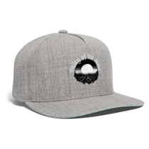 Valley of the Moon Gothic Snapback Baseball Cap - heather gray