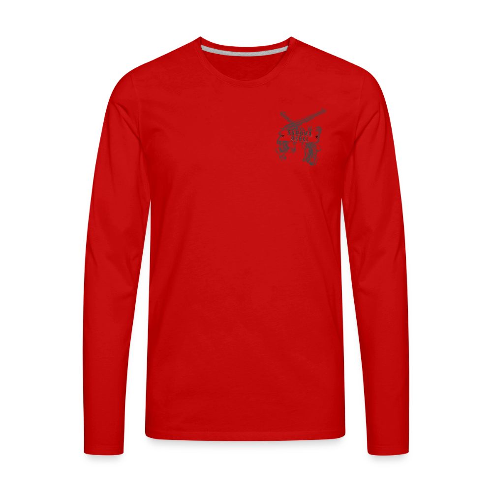 SONOMA REBEL Men's Long Sleeve T-Shirt - red
