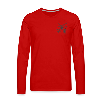 SONOMA REBEL Men's Long Sleeve T-Shirt - red