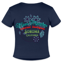 Moon Mountain Cabernet Slim Fit Women's T-Shirt - T-Shirts from Spreadconnect