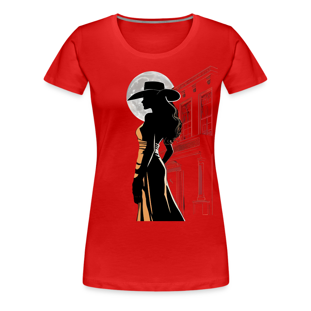 JACK LONDON SALOON "OUTLAW" Women’s  T-Shirt - red