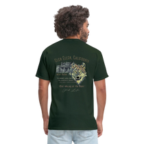 Jack London Moon  Men's T-Shirt - forest green