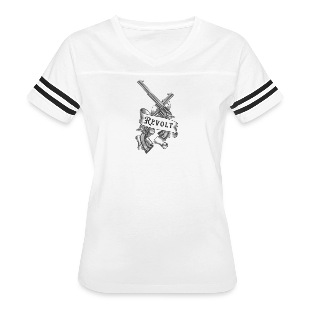 Revolt Women’s Vintage Sport T-Shirt - white/black Main image