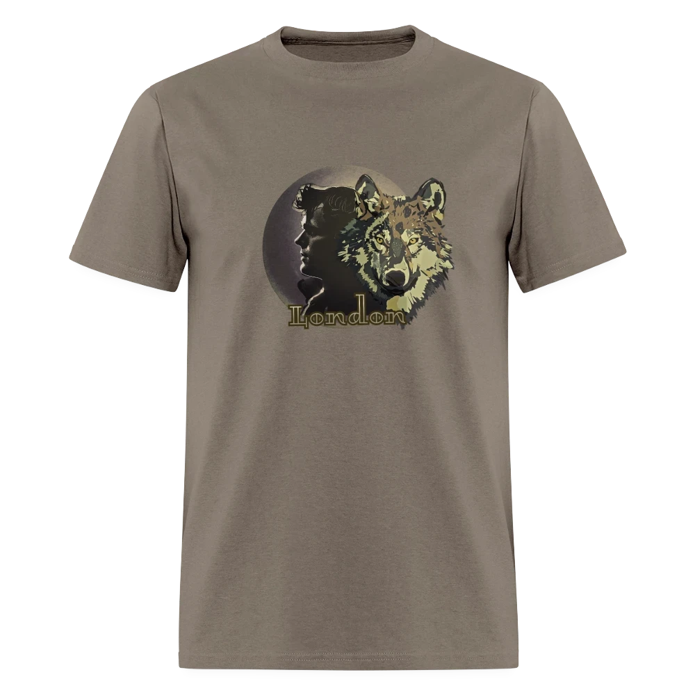 Jack London Moon  Men's T-Shirt - safari