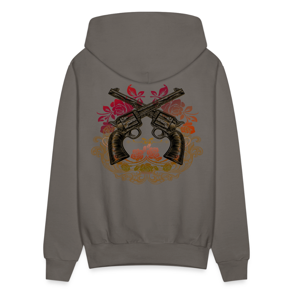 California Cowgirl Men’s Hoodie - asphalt gray