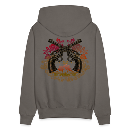 California Cowgirl Men’s Hoodie - asphalt gray