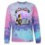 Moon Mountain Cabernet Tie Dye Long Sleeve T-shirt - T-Shirts from Spreadconnect