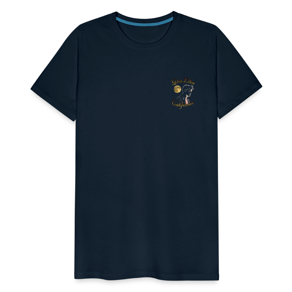 JACK LONDON "INTO THE WILD" Men's Premium T-Shirt - deep navy