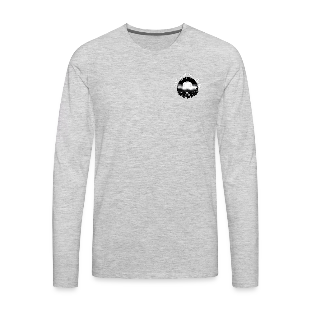 VALLEY OF THE MOON "MISTY" Men's Long Sleeve T-Shirt - heather gray