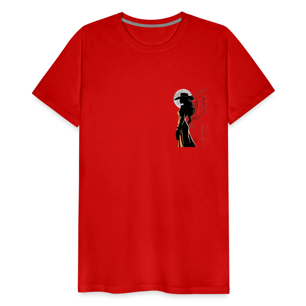 GLEN ELLEN OUTLAW SILHOUETTE Men's T-Shirt - red