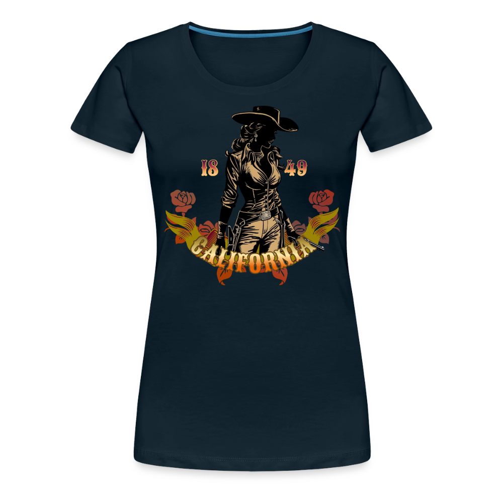 Women’s Premium T-Shirt - deep navy
