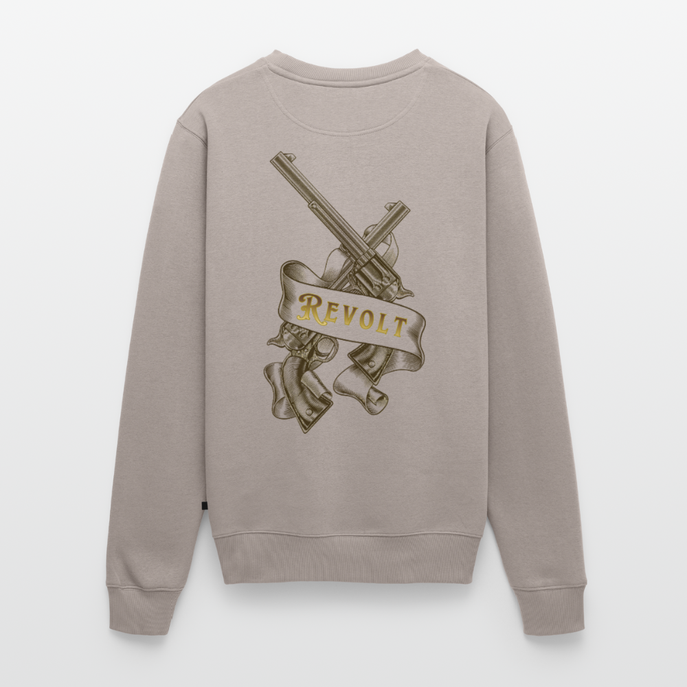 Revolt Men’s Premium Sweatshirt - taupe