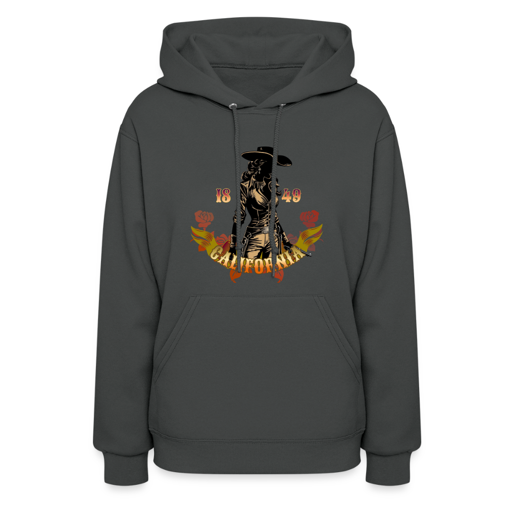 Vintage Outlaw Women's Hoodie - asphalt