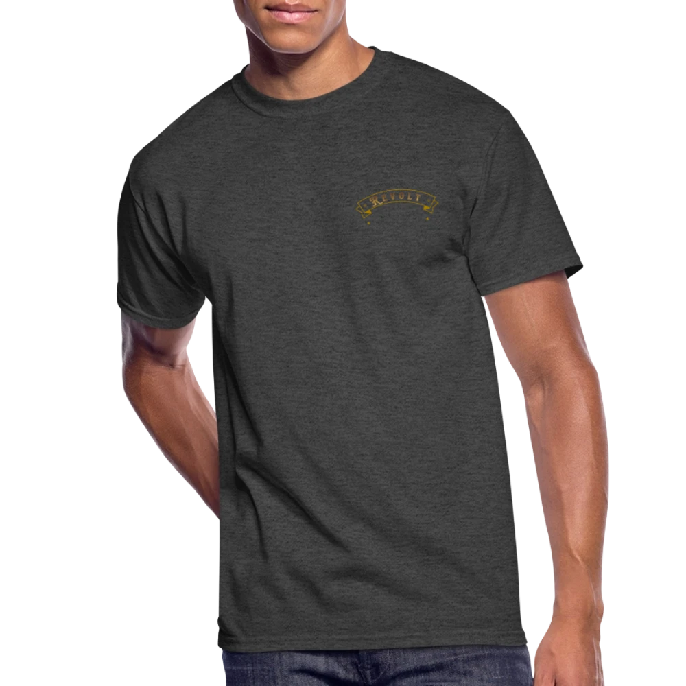 Revolt Men’s 50/50 T-Shirt - heather black