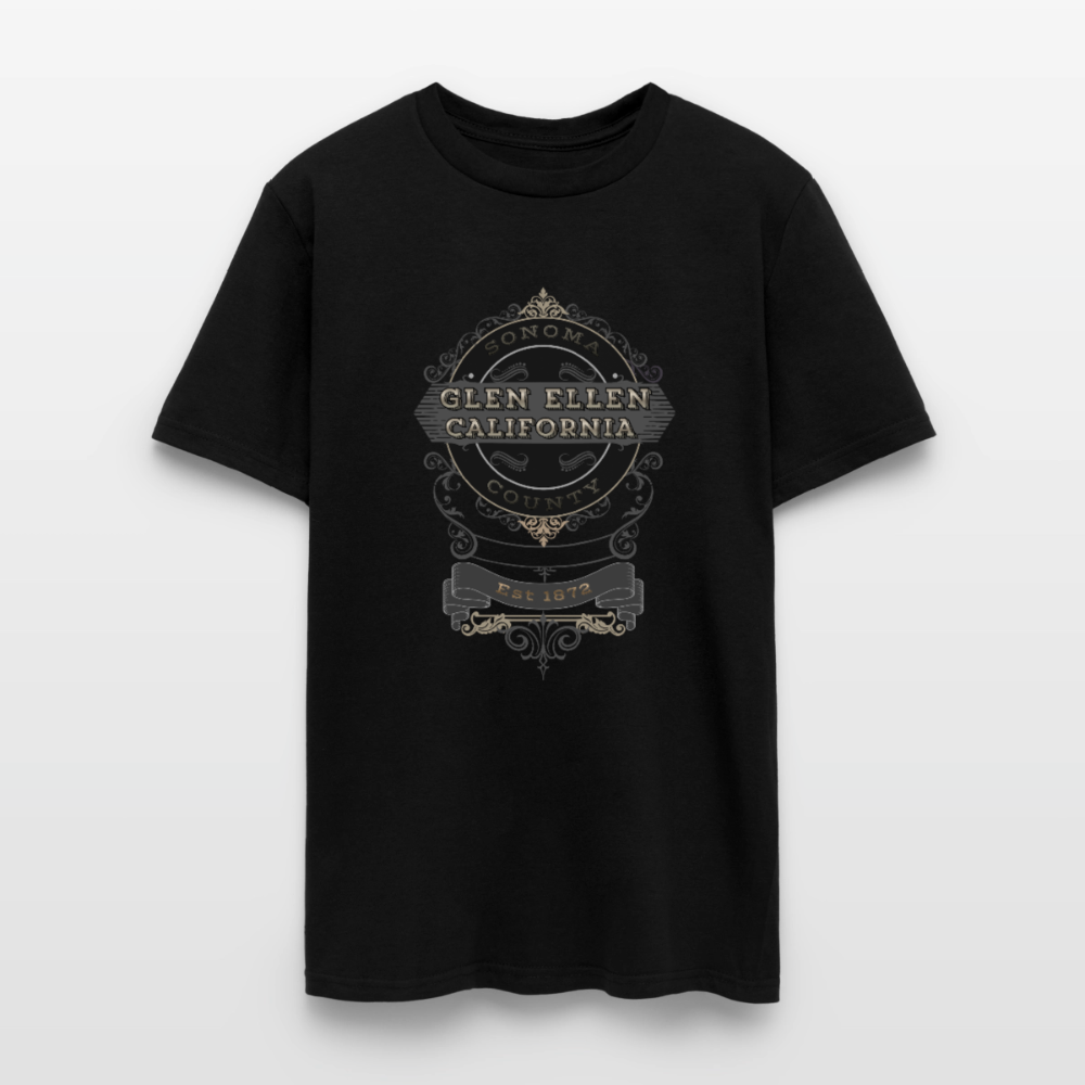 Glen Ellen Vintage Emblem Men's T-Shirt - black