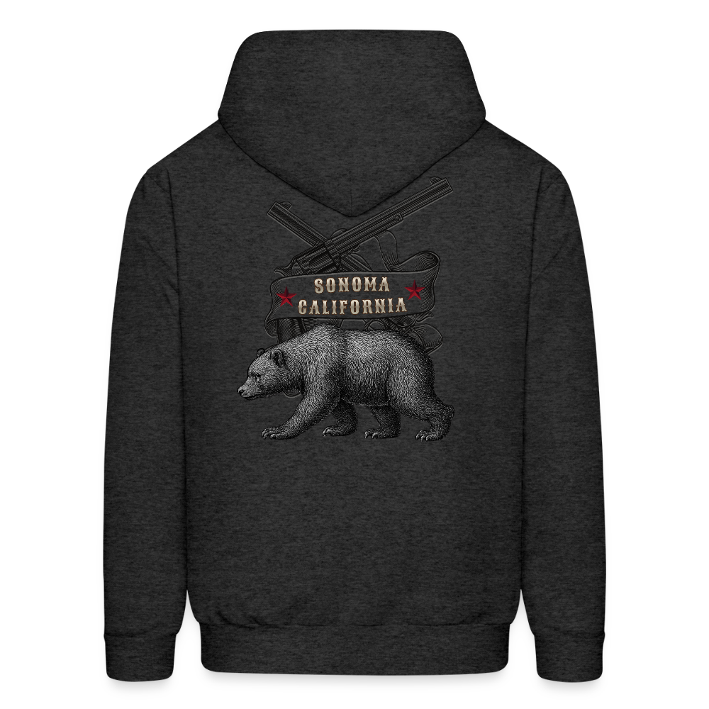 SONOMA BEAR REVOLT Men's Hoodie - Hoodies from Spreadconnect