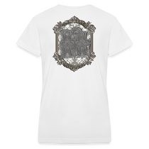 Glen Ellen Vintage Emblem Women's V-Neck T-Shirt - white