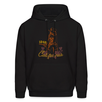 California Cowgirl Men’s Hoodie - black