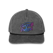 Cocktails & Dreams Vintage Washed Rope Cap - Baseball Caps from Spreadconnect
