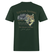 Jack London Moon  Men's T-Shirt - forest green