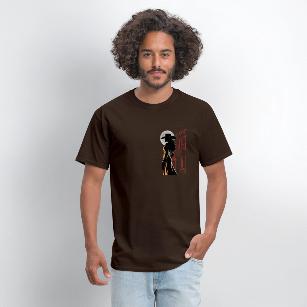 JACK LONDON SALOON OUTLAW Men's T-Shirt - brown