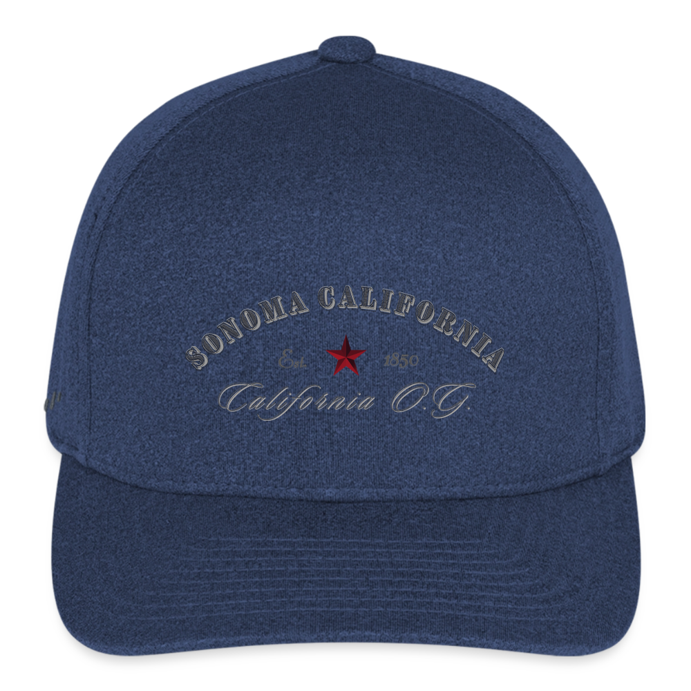 Sonoma California O.G. Flexfit  Baseball Cap - heather navy