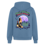 MOON MOUNTAIN CABERNET PINUP Unisex Full Zip Hoodie - Hoodies from Spreadconnect