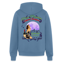 MOON MOUNTAIN CABERNET PINUP Unisex Full Zip Hoodie - Hoodies from Spreadconnect