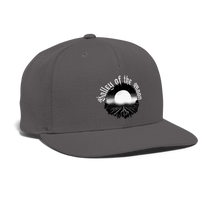 Valley of the Moon Gothic Snapback Baseball Cap - dark grey