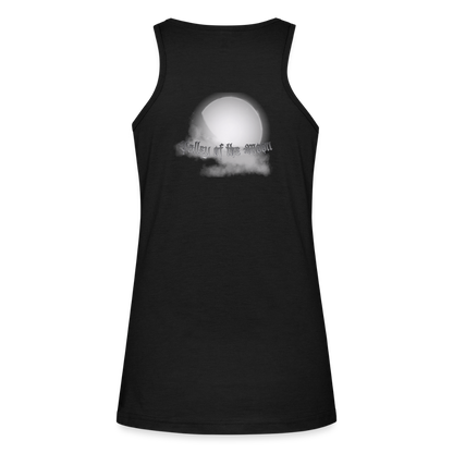 Valley of the "Misty" Moon Women's American Apparel Women’s Racerneck Tank - black