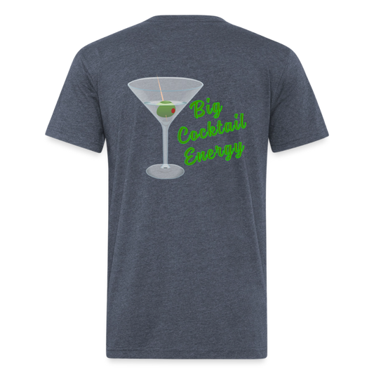 Big Cocktail Energy Fitted Cotton/Poly T-Shirt - from Spreadconnect