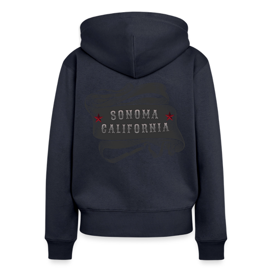 Sonoma Bear Women's Zip Hoodie - Hoodies from Spreadconnect
