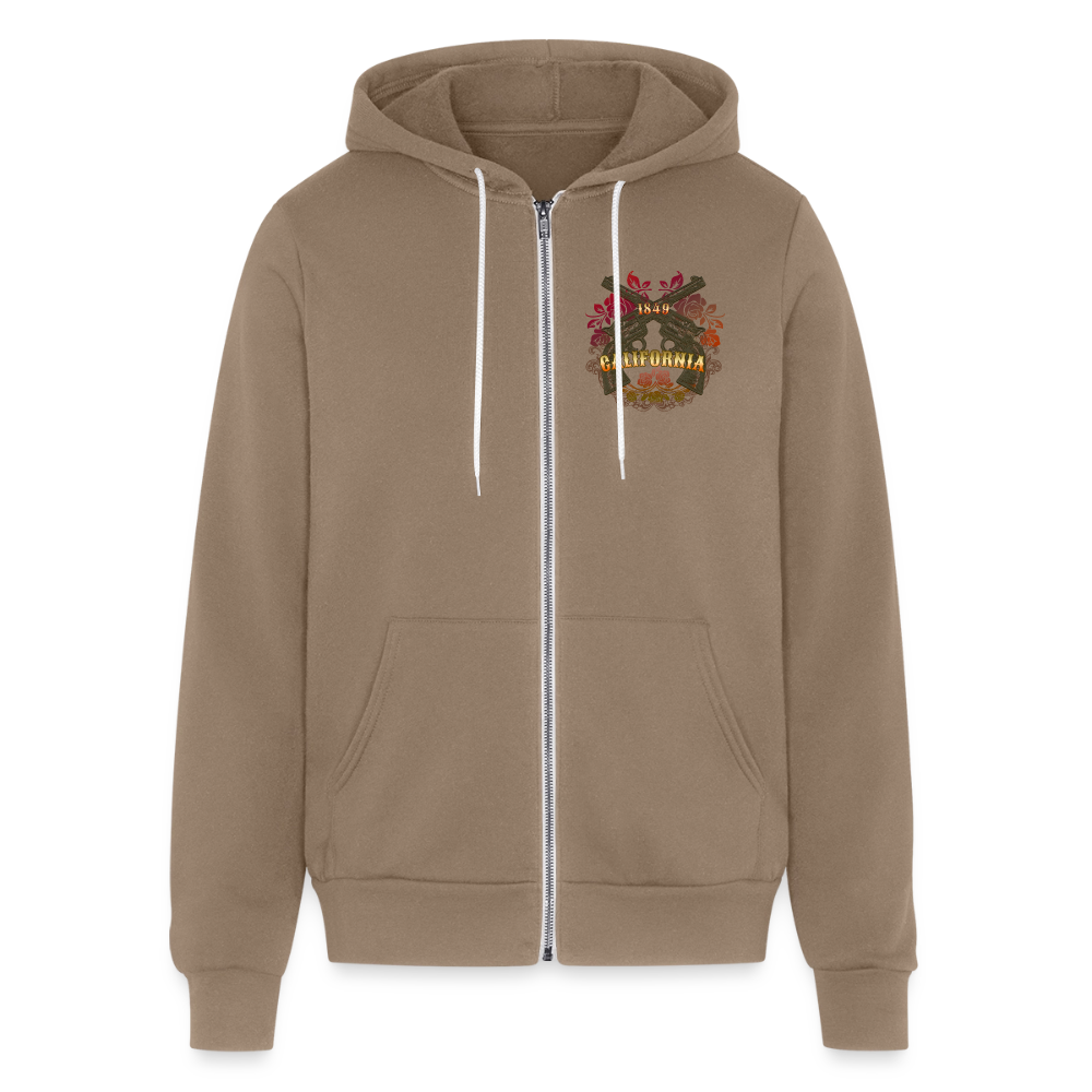 California Outlaw Full Zip Hoodie - cinder