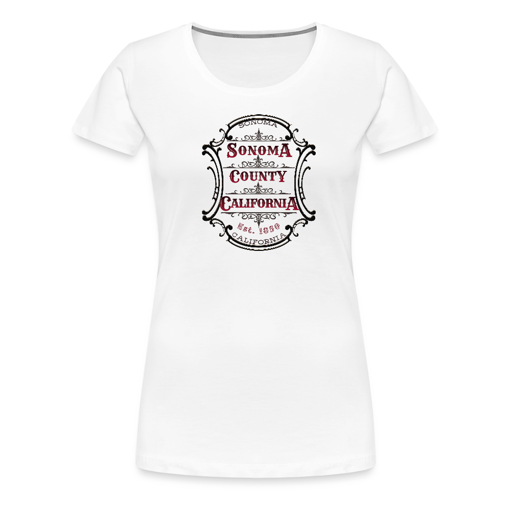 Sonoma County Emblem Women's T-Shirt - T-Shirts from Spreadconnect