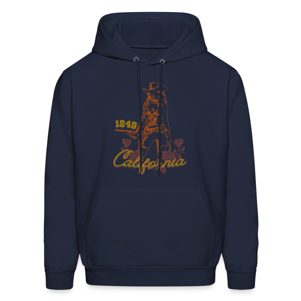 California Cowgirl Men’s Hoodie - navy