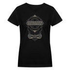Glen Ellen Vintage Emblem Women's V-Neck T-Shirt - black