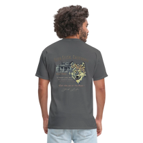 Jack London Moon  Men's T-Shirt - charcoal