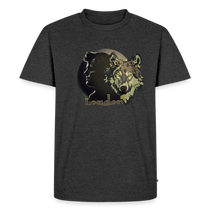 Jack London Moon  Men's T-Shirt - heather anthracite