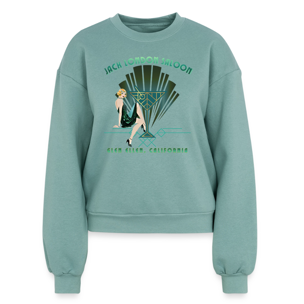 Women's Fleece Crewneck Sweatshirt - saltwater