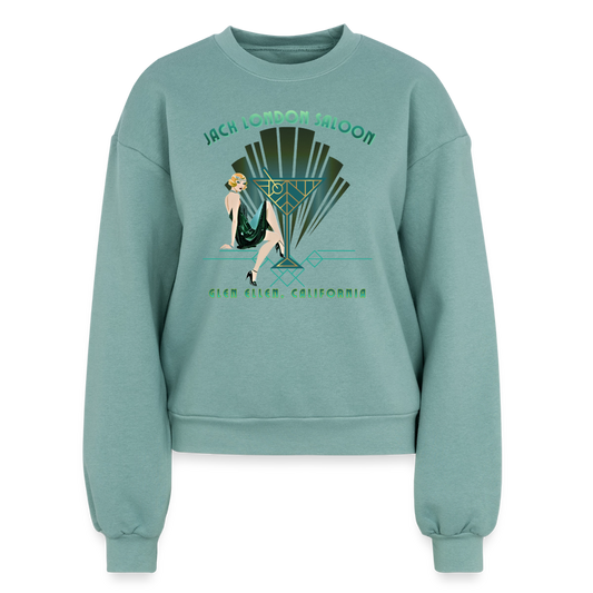 Women's Fleece Crewneck Sweatshirt - saltwater
