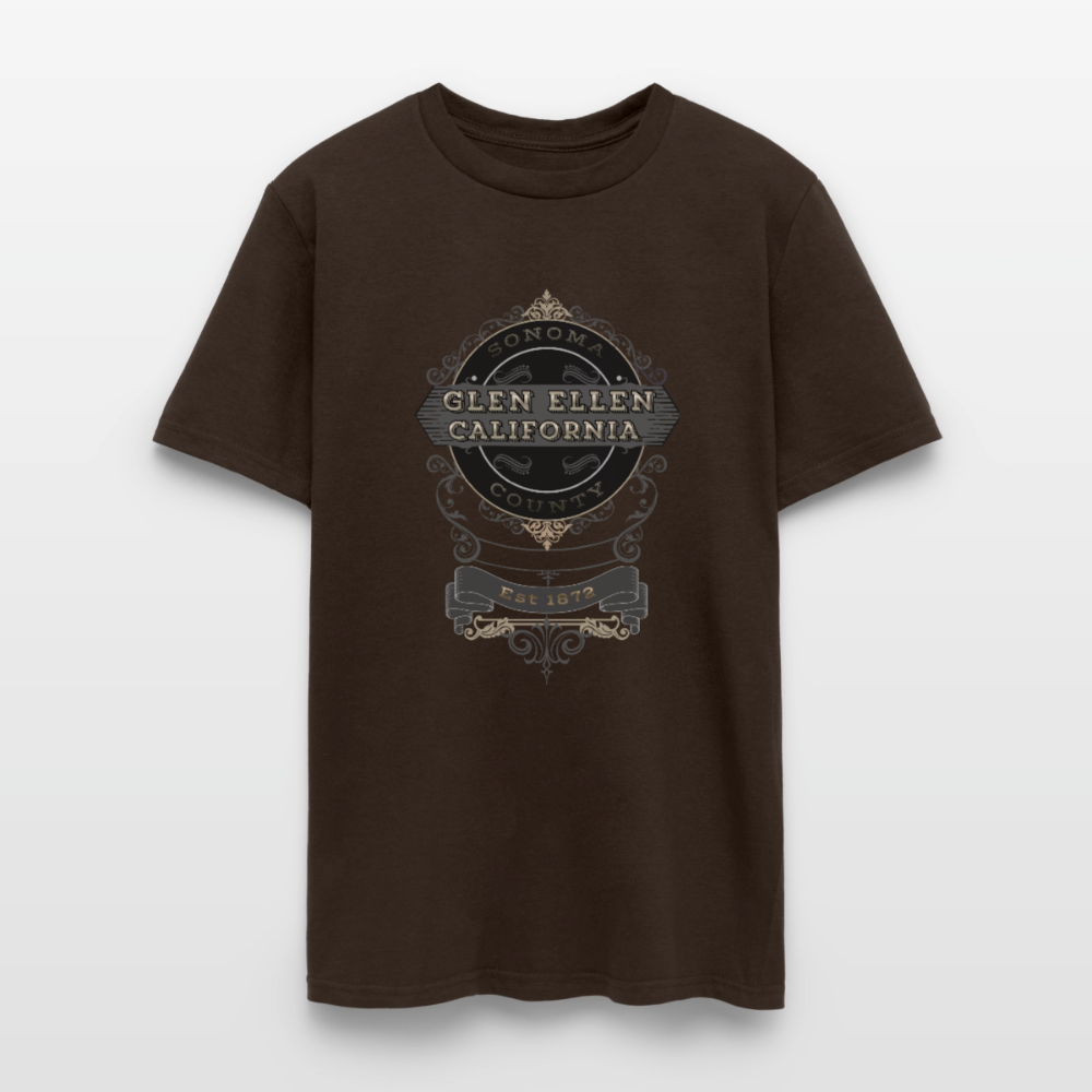Glen Ellen Vintage Emblem Men's T-Shirt - brown