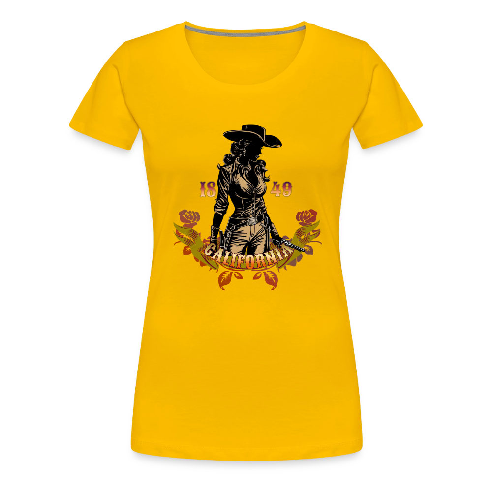 Vintage Outlaw Women’s Premium T-Shirt - sun yellow