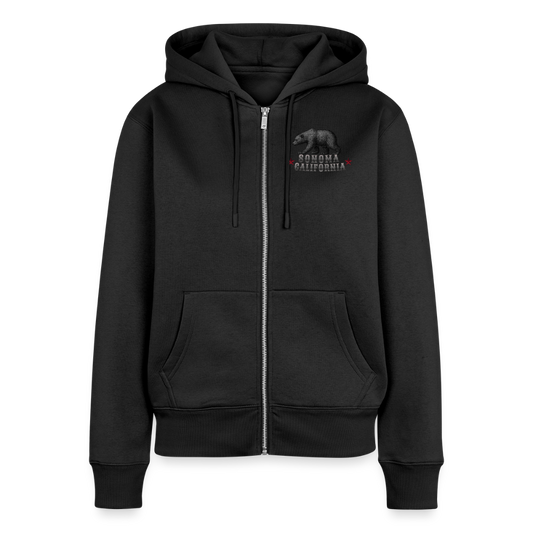 Sonoma Bear Women's Premium Organic Zip Hoodie - from Spreadconnect