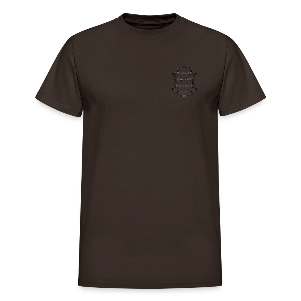 Gildan Ultra Cotton Adult T-Shirt - dark chocolate